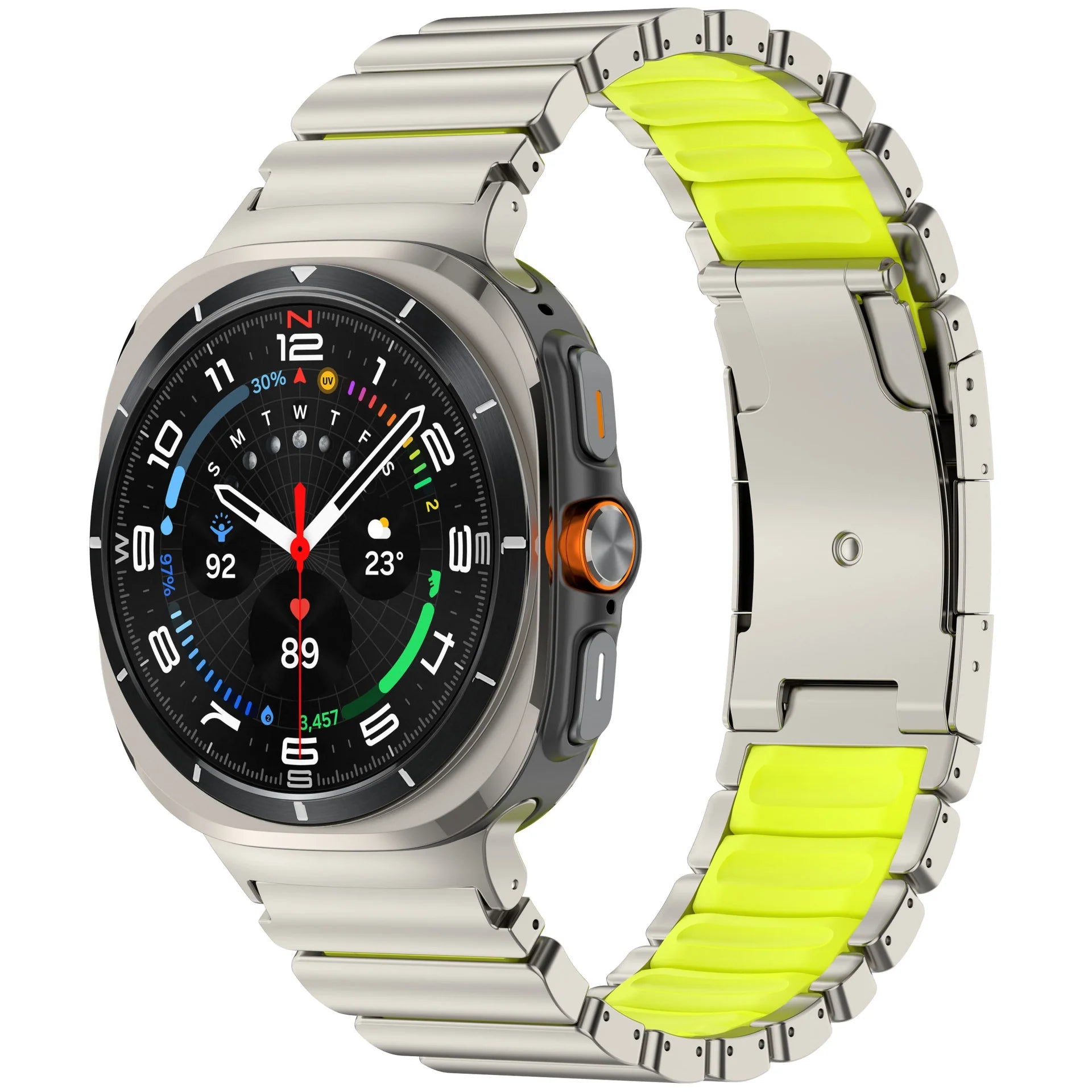 Premium Titanium Band for Samsung Galaxy Watch – Technical Comfort & Durability