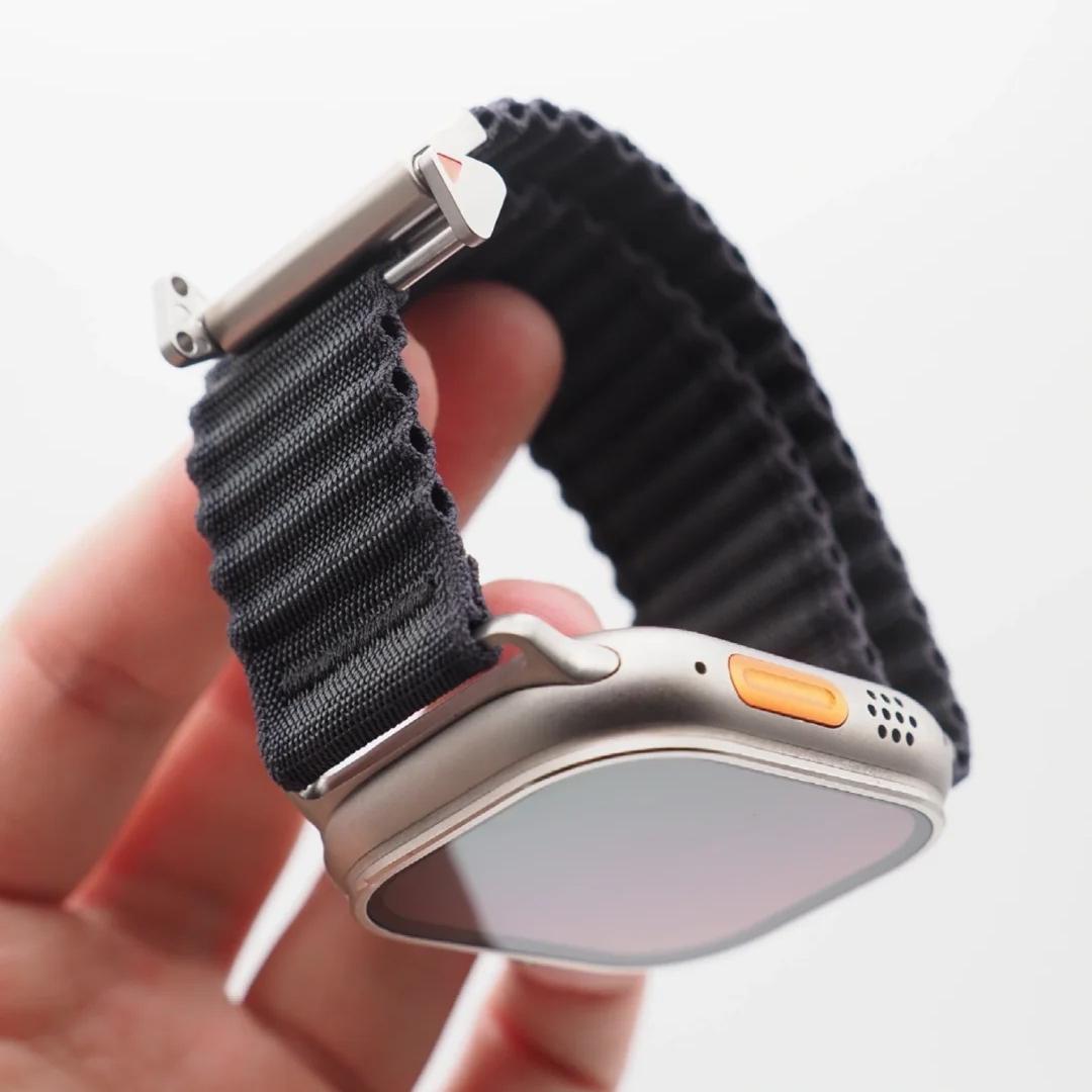 Apple Watch Woven Nylon Band – Premium Off-Road Design