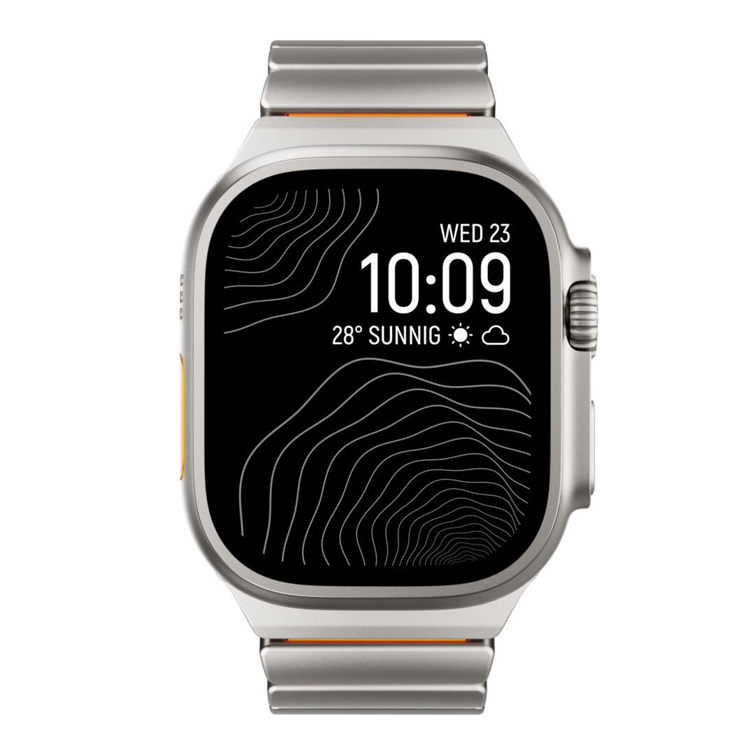 Titanium Band for Apple Watch Ultra – GEMINI Sport Premium Design