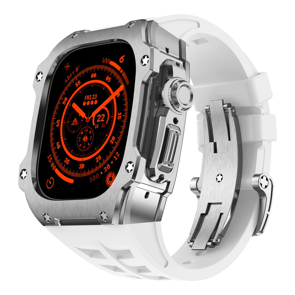 Apple Watch Ultra Stainless Steel Case – RM7015 Silver Vanguard