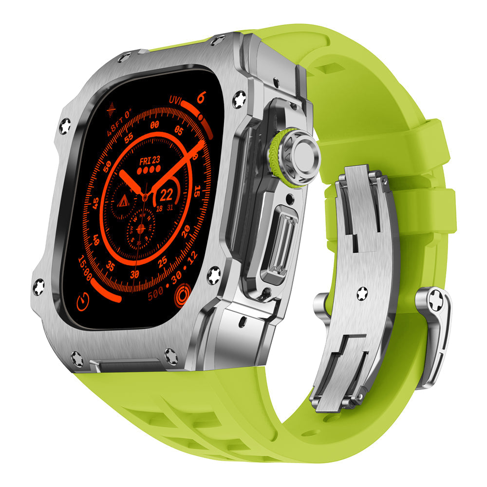 Apple Watch Ultra Stainless Steel Case – RM7015 Silver Vanguard