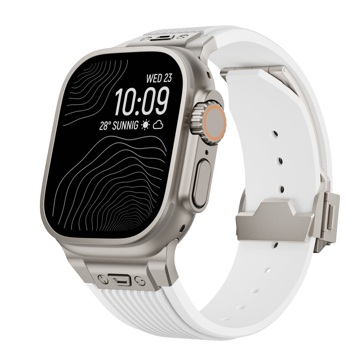 Executive Silicone Apple Watch Band – Premium Design