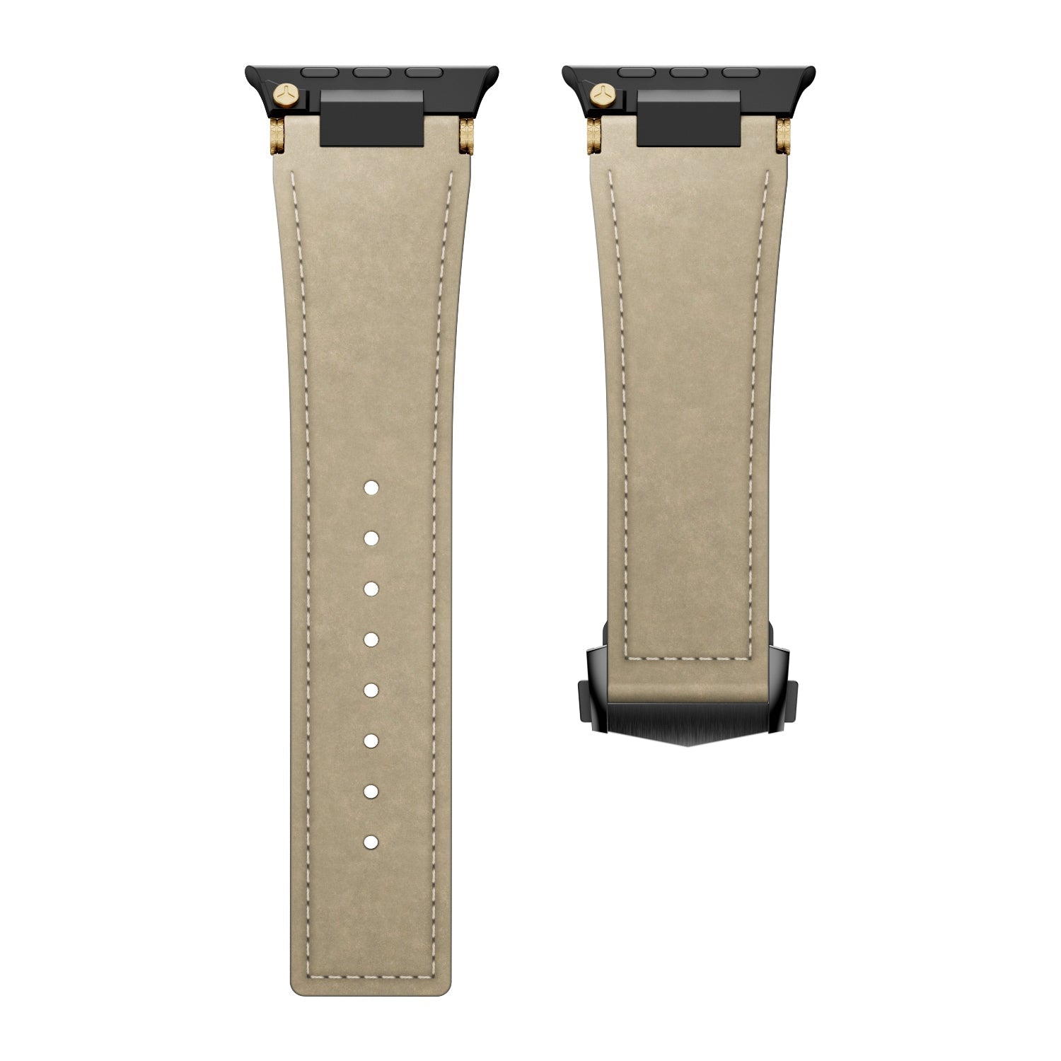 Deployment Buckle Leather Band