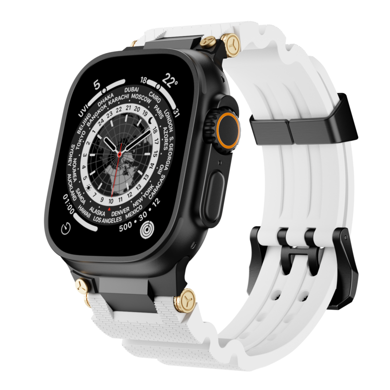 Dive Silicone Band for Apple Watch – Waterproof, Breathable Sport Strap