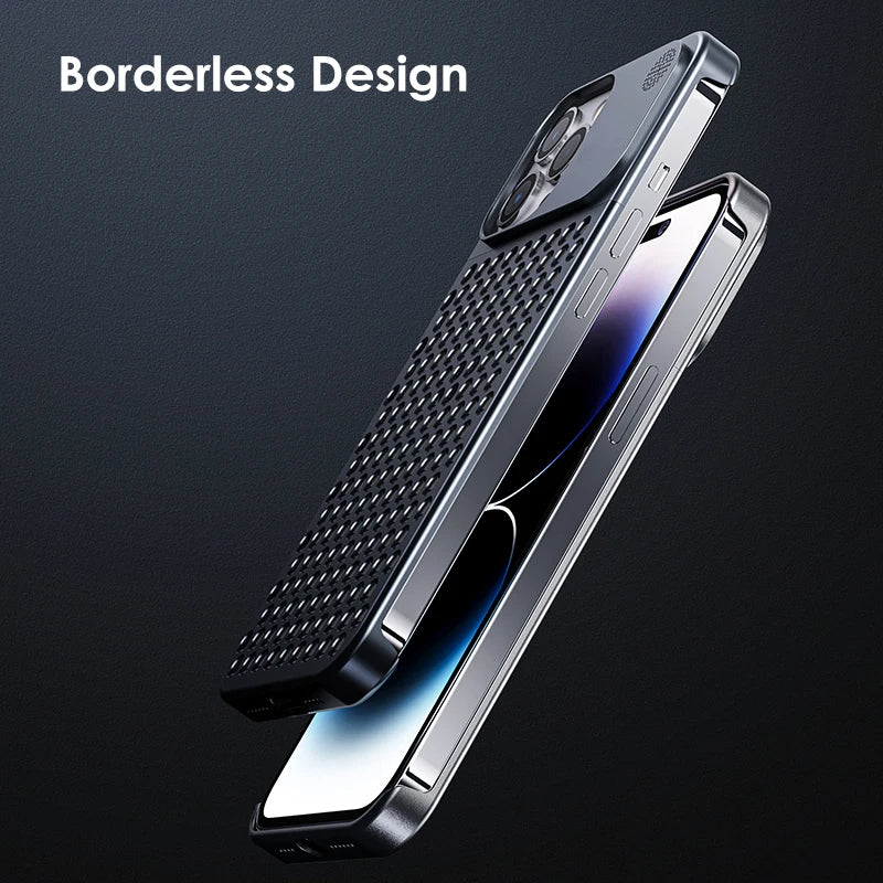 Premium Magnetic Aluminum Case for iPhone – Ultra Thin Design