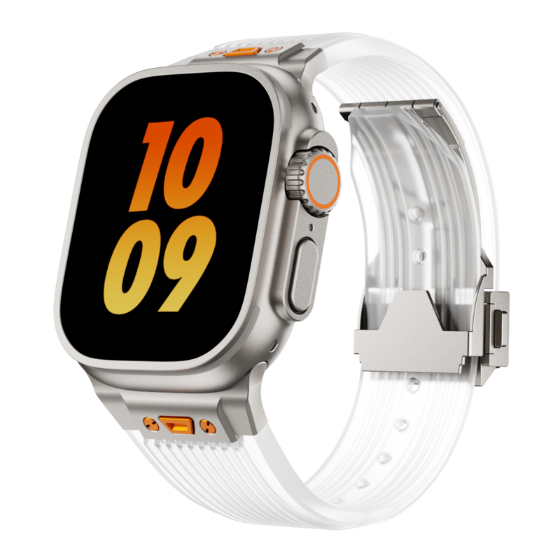 Transparent Silicone Strap for Apple Watch – RM Modern Design