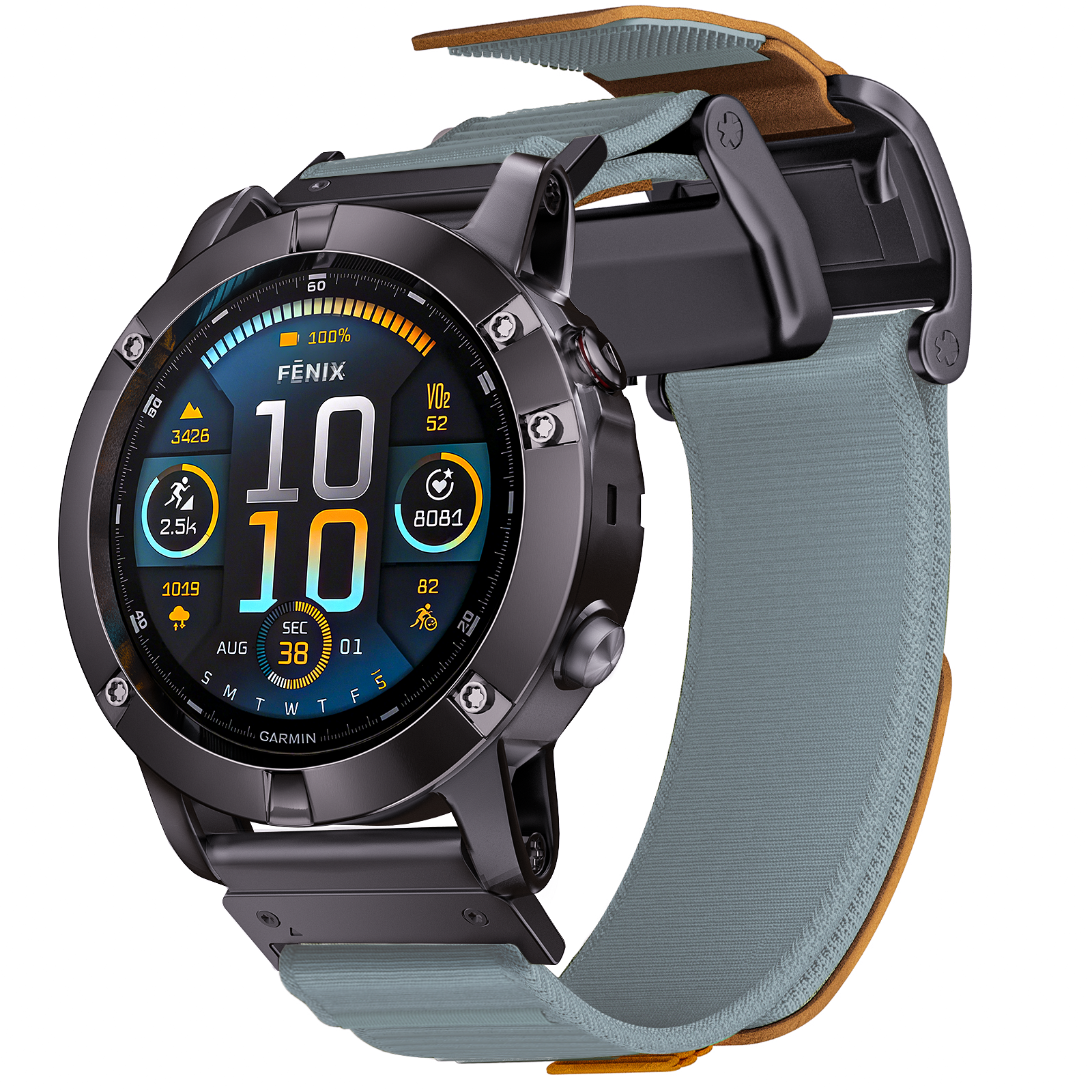 Garmin QuickFit Fearless 2.0 Magnetic Nylon Band