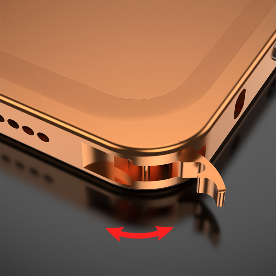 Metal iPhone Case – Refined Finish with MagSafe Compatibility