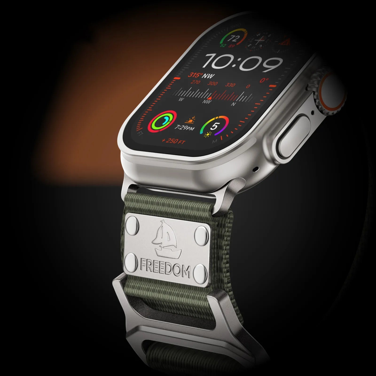 Freedom Ultra Wide Nylon Band for Apple Watch