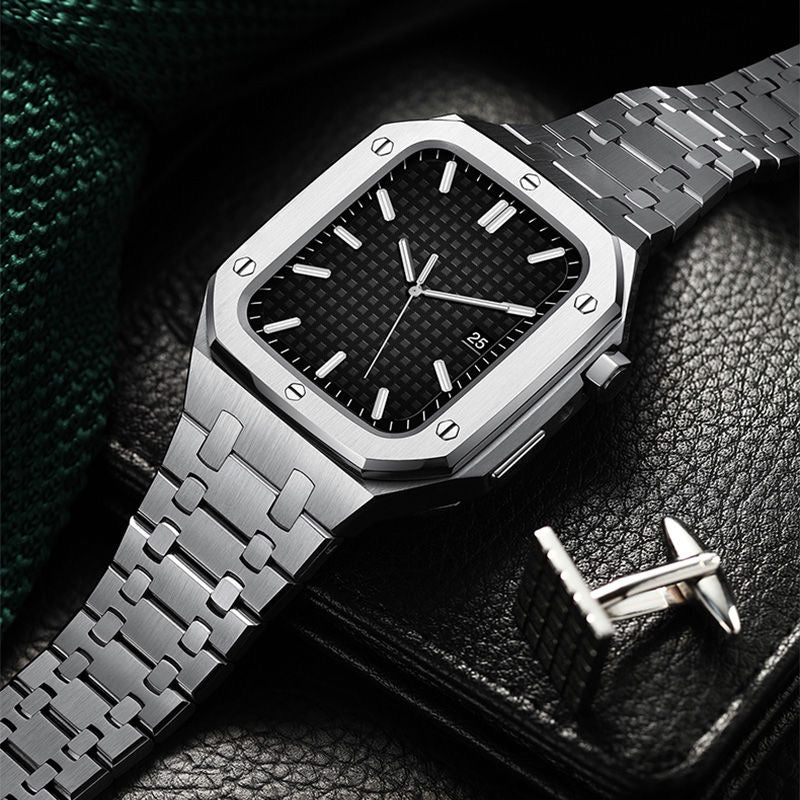 Braided Magnetic Band for Apple Watch – Stainless Steel and Secure Fit