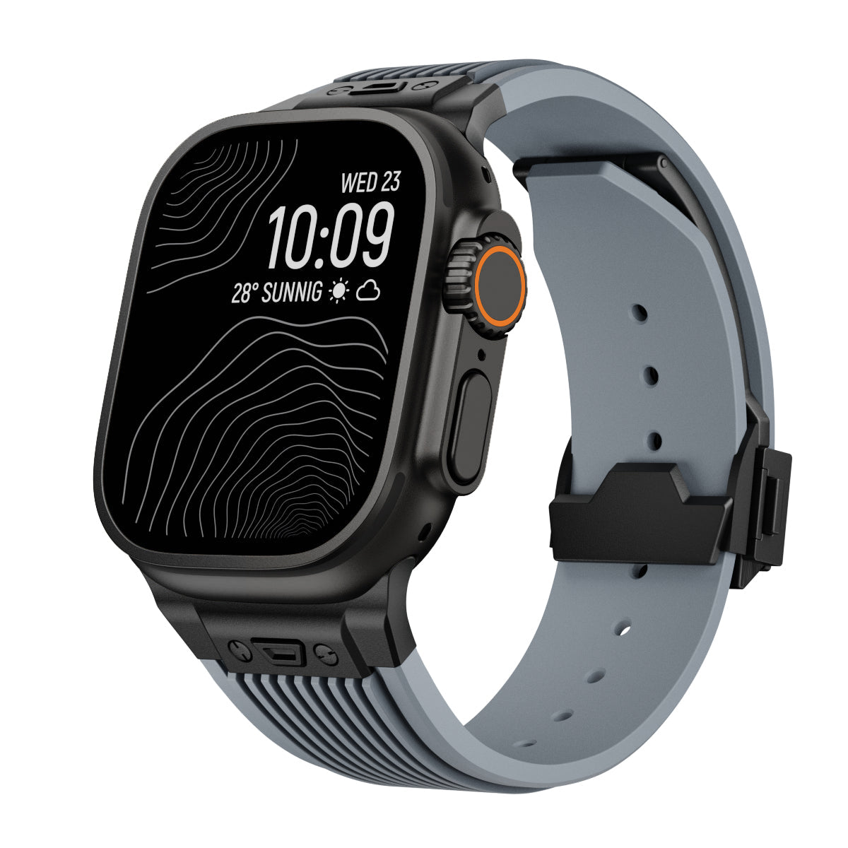 Executive Silicone Apple Watch Band – Premium Design