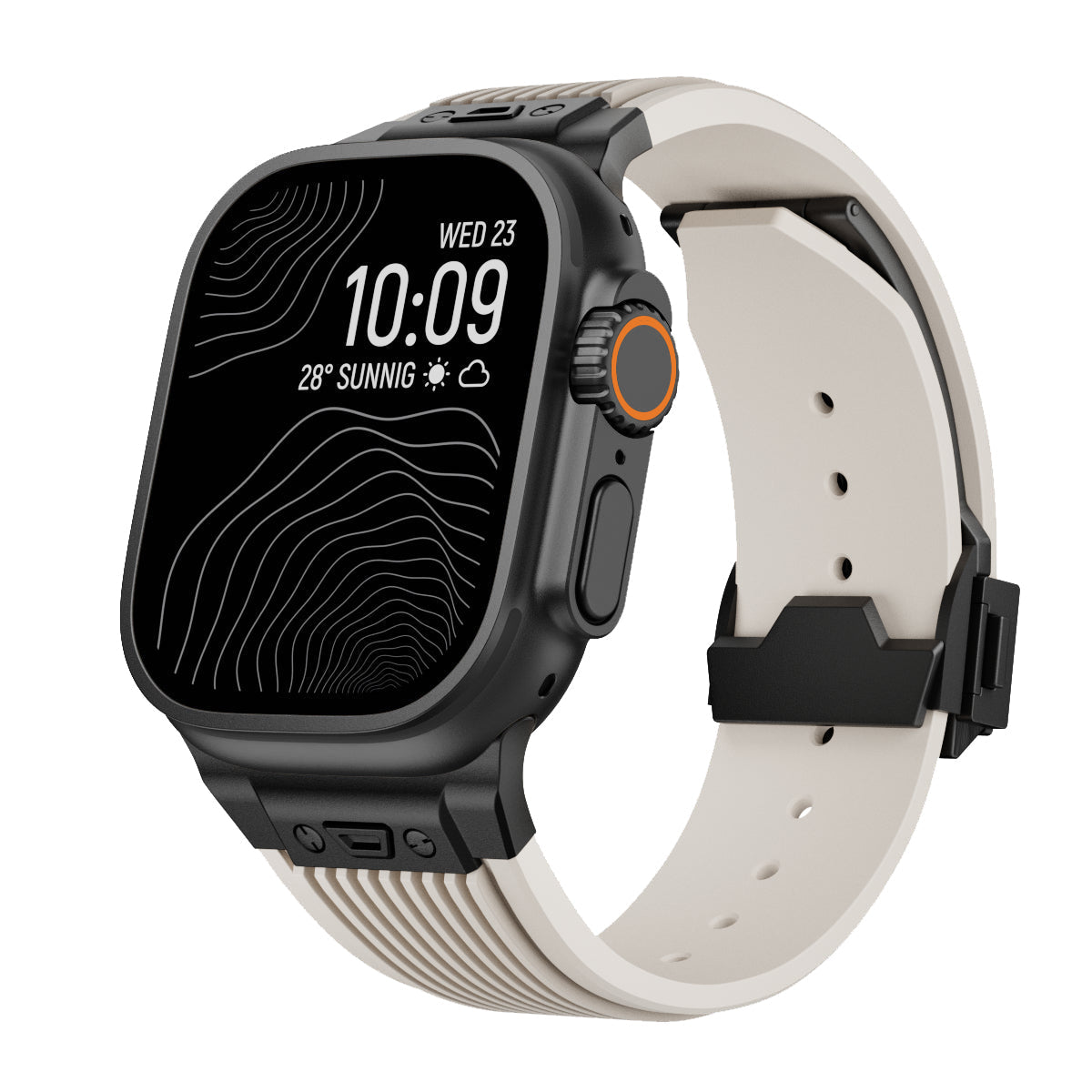 Executive Silicone Apple Watch Band – Premium Design