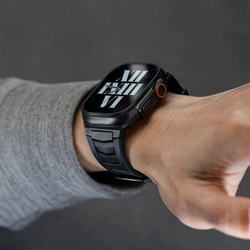 Premium Sport Fluororubber Band for Apple Watch