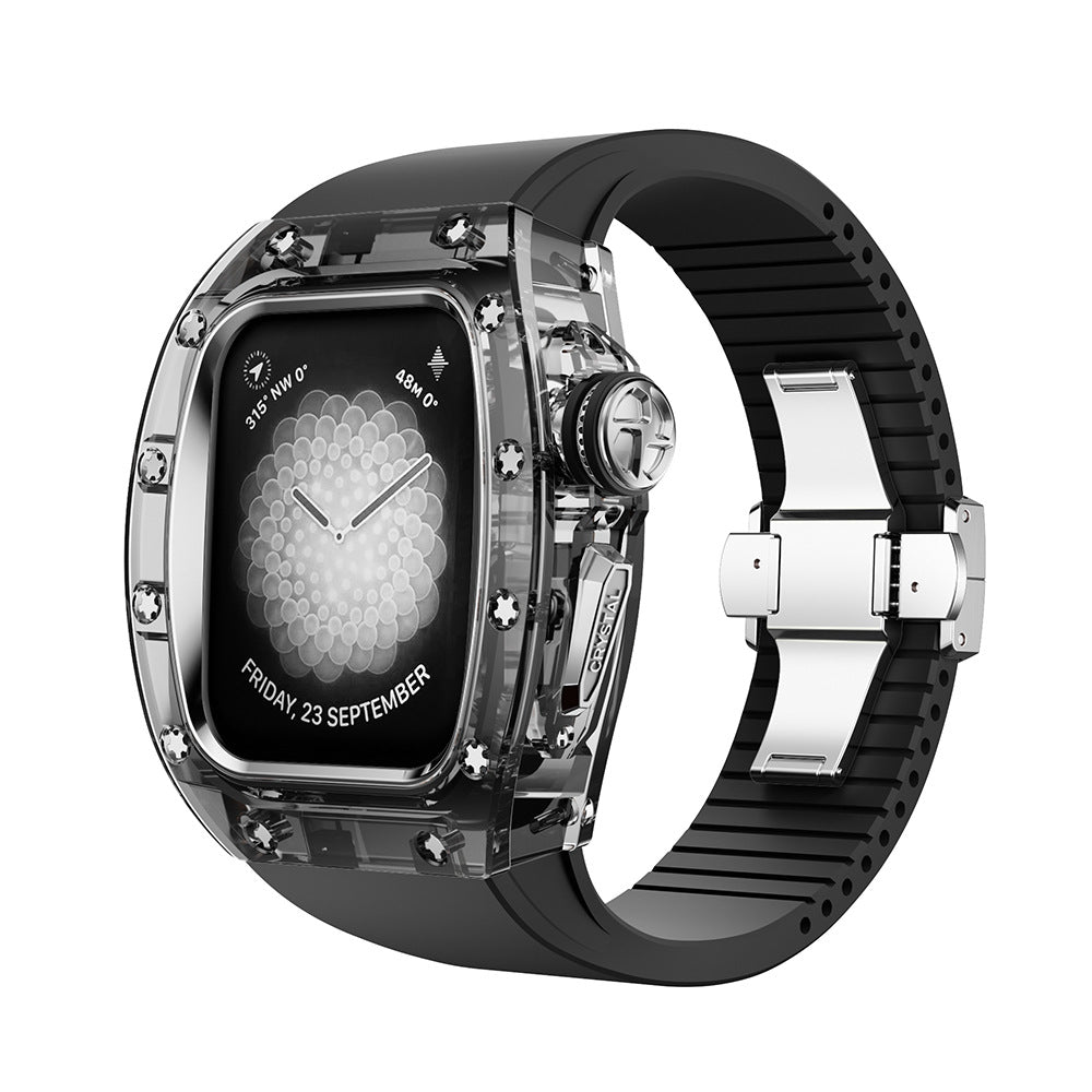 Men’s Apple Watch Crystal Band – Refined Finish and Luxury Appeal