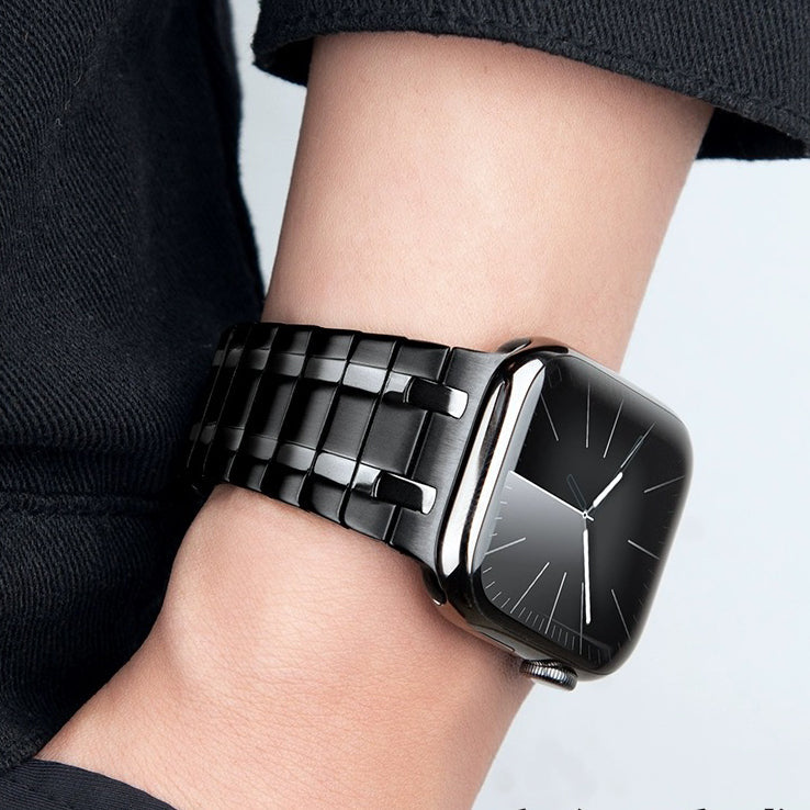 Premium Apple Watch Stainless Steel Band – Elegant Magnetic Closure