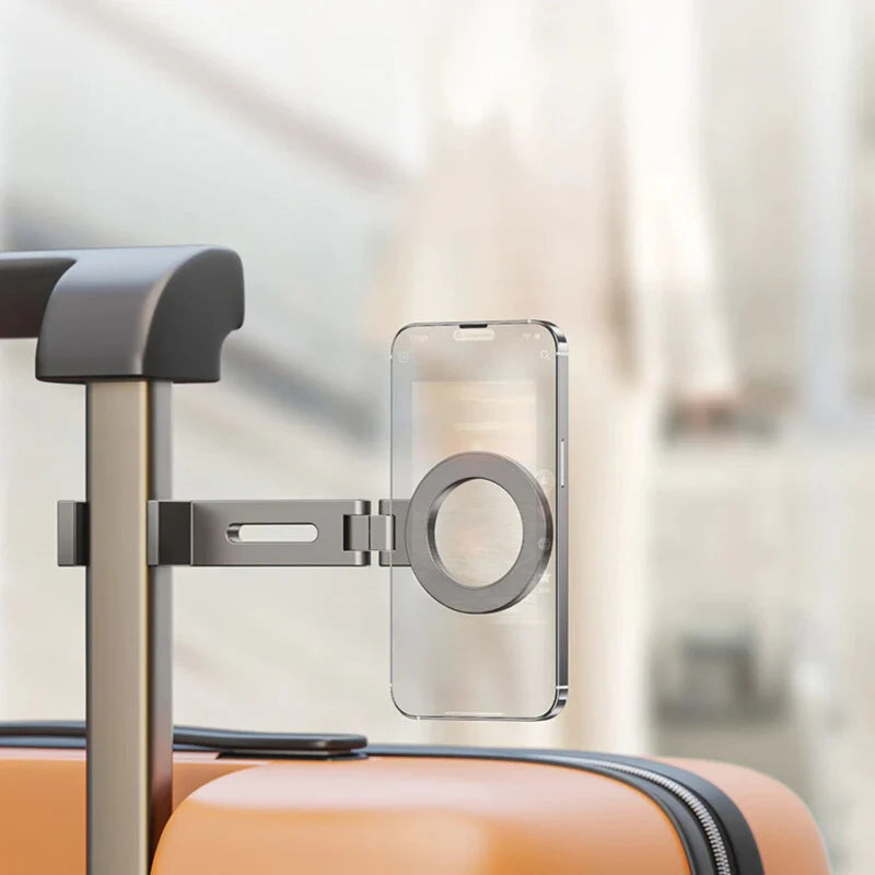 Portable Magnetic Phone Stand – Aluminium Build with MagSafe Support