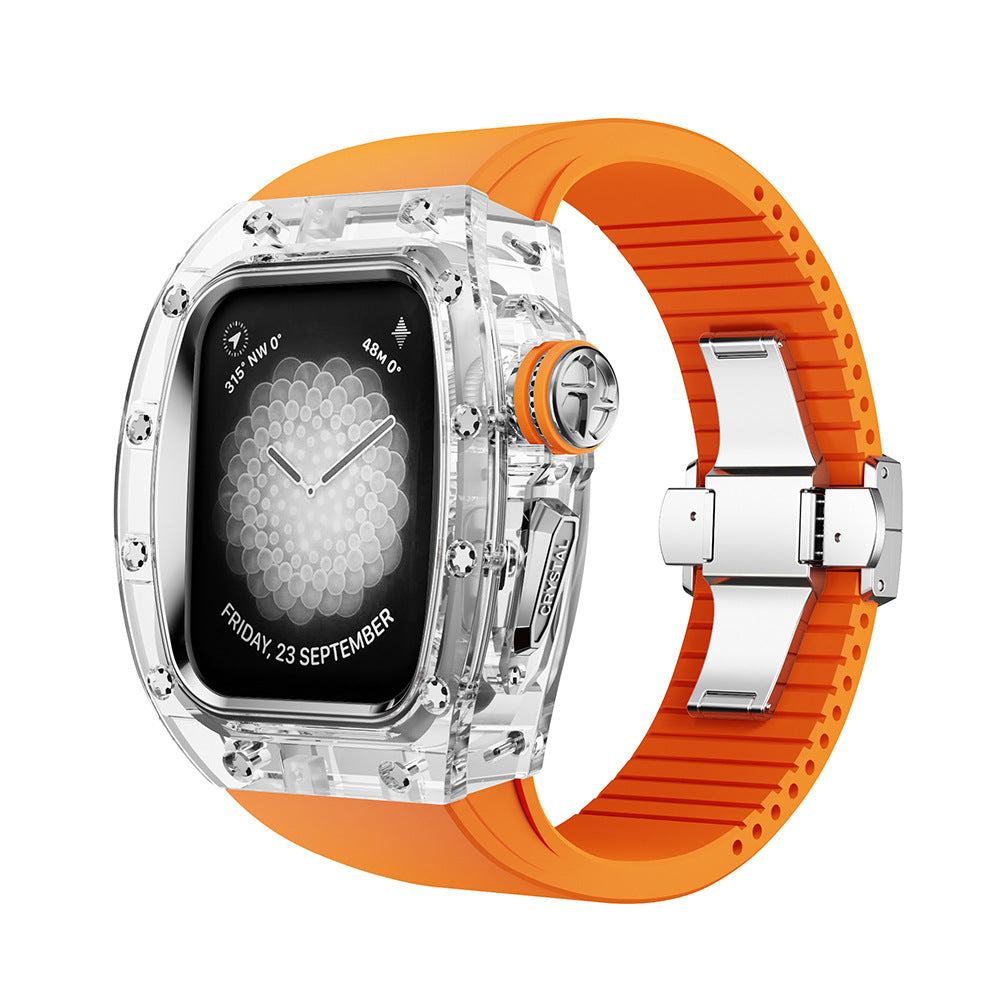 Men’s Apple Watch Crystal Band – Refined Finish and Luxury Appeal