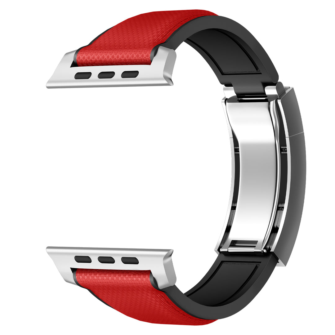 Premium Sport-Executive Fluororubber Strap for Apple Watch