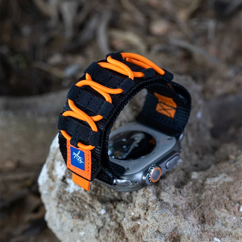 Apple Watch Nylon Woven Band – Designer Outdoor Edition