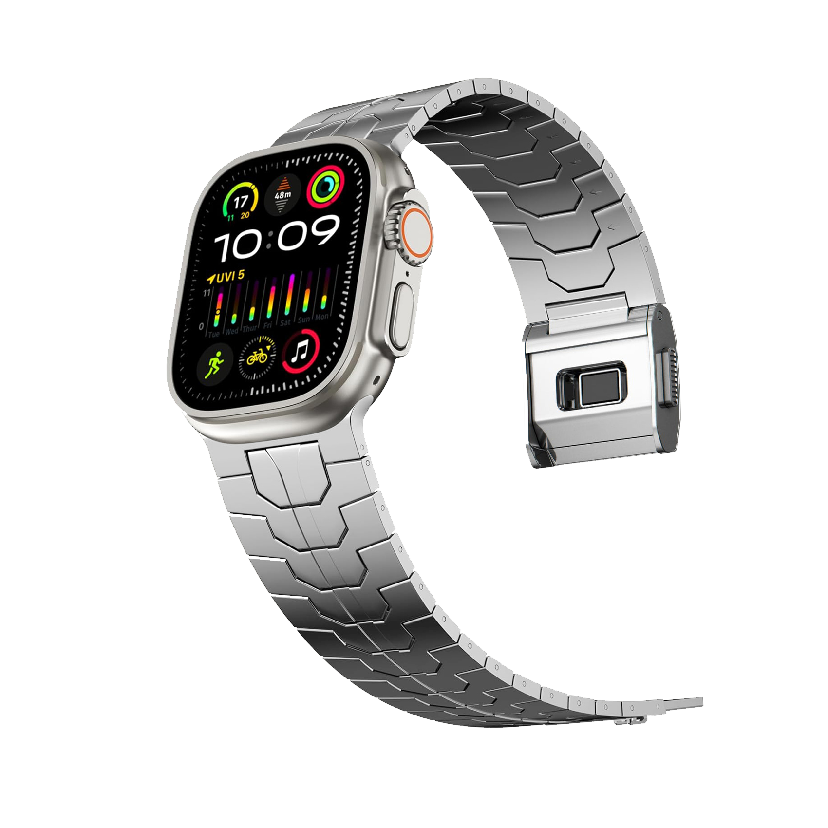 Apple Watch Ultra Stainless Steel Band – Vanguard Edition
