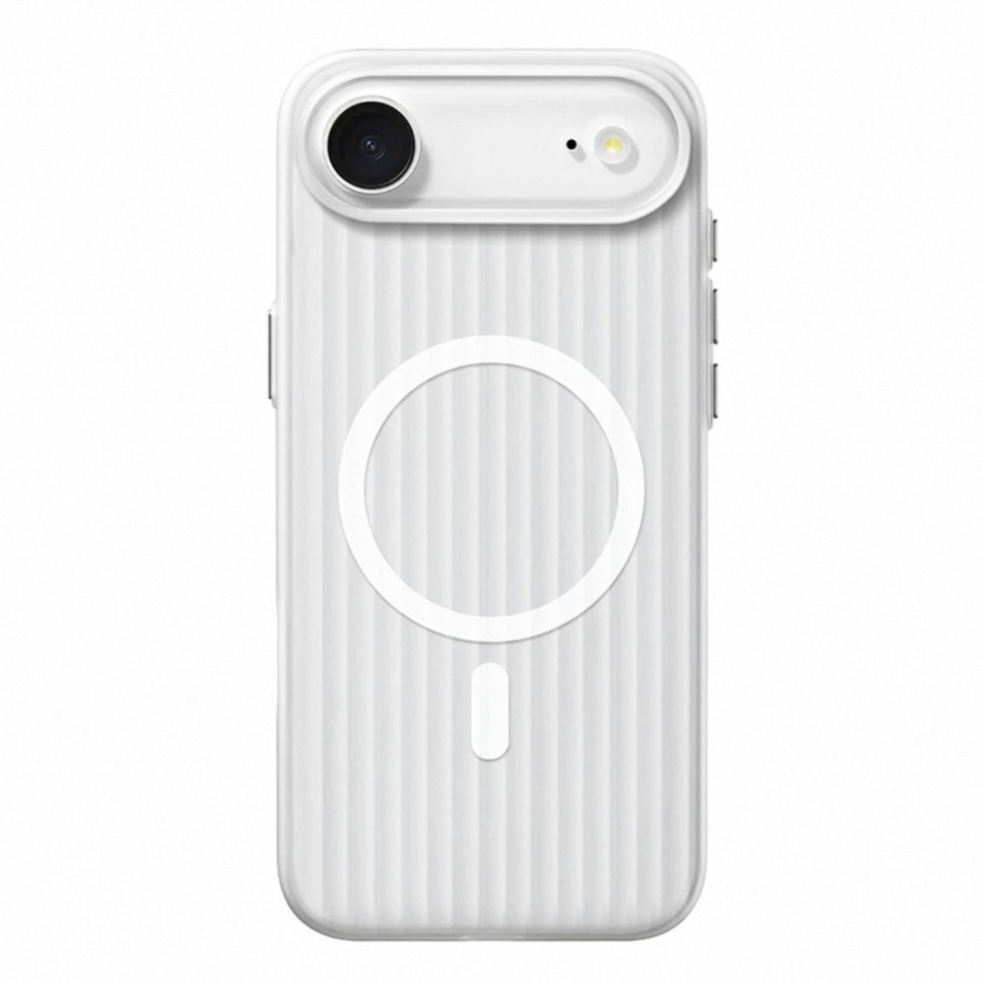 Premium Striped iPhone Case – Lightweight, MagSafe Compatible