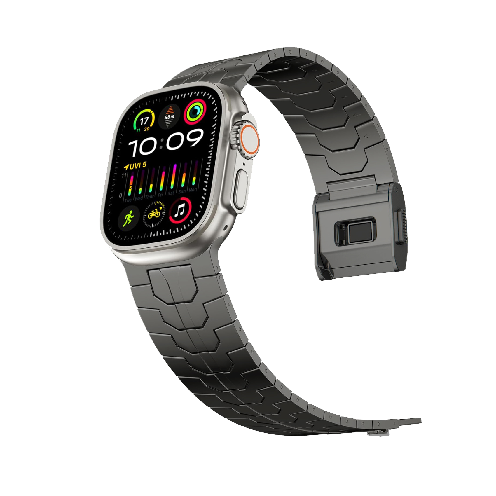 Apple Watch Ultra Stainless Steel Band – Vanguard Edition