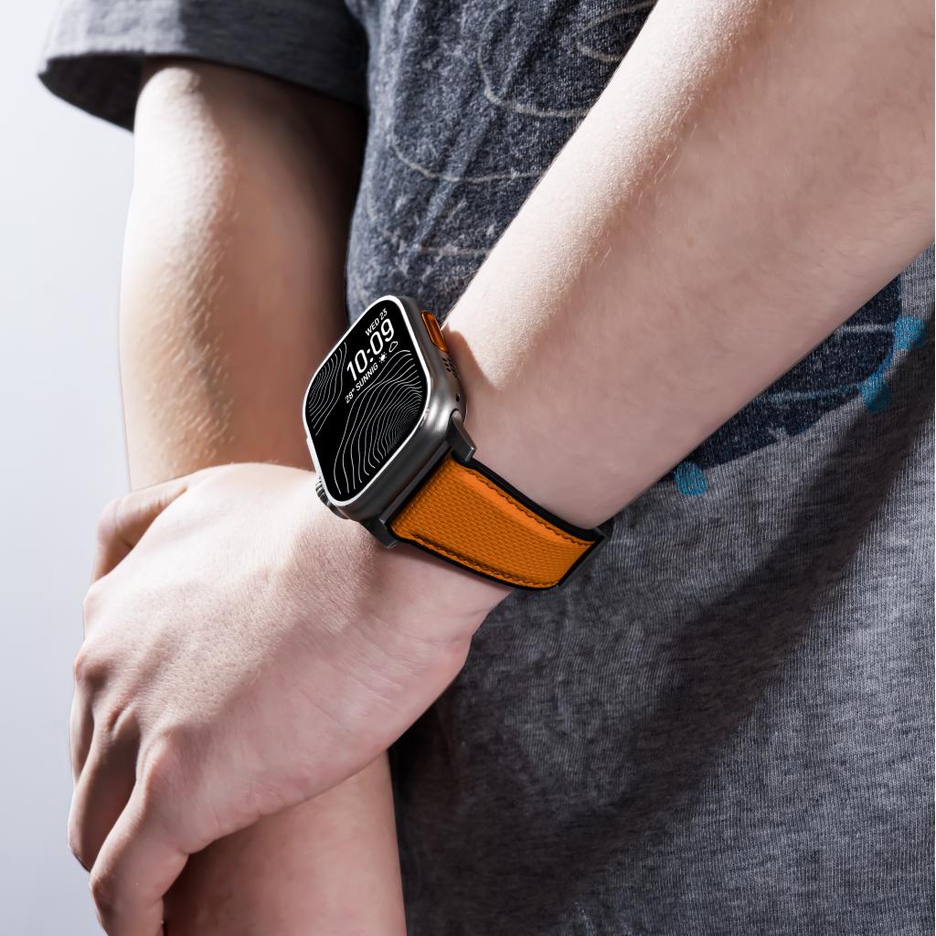 Premium Sport-Executive Fluororubber Strap for Apple Watch