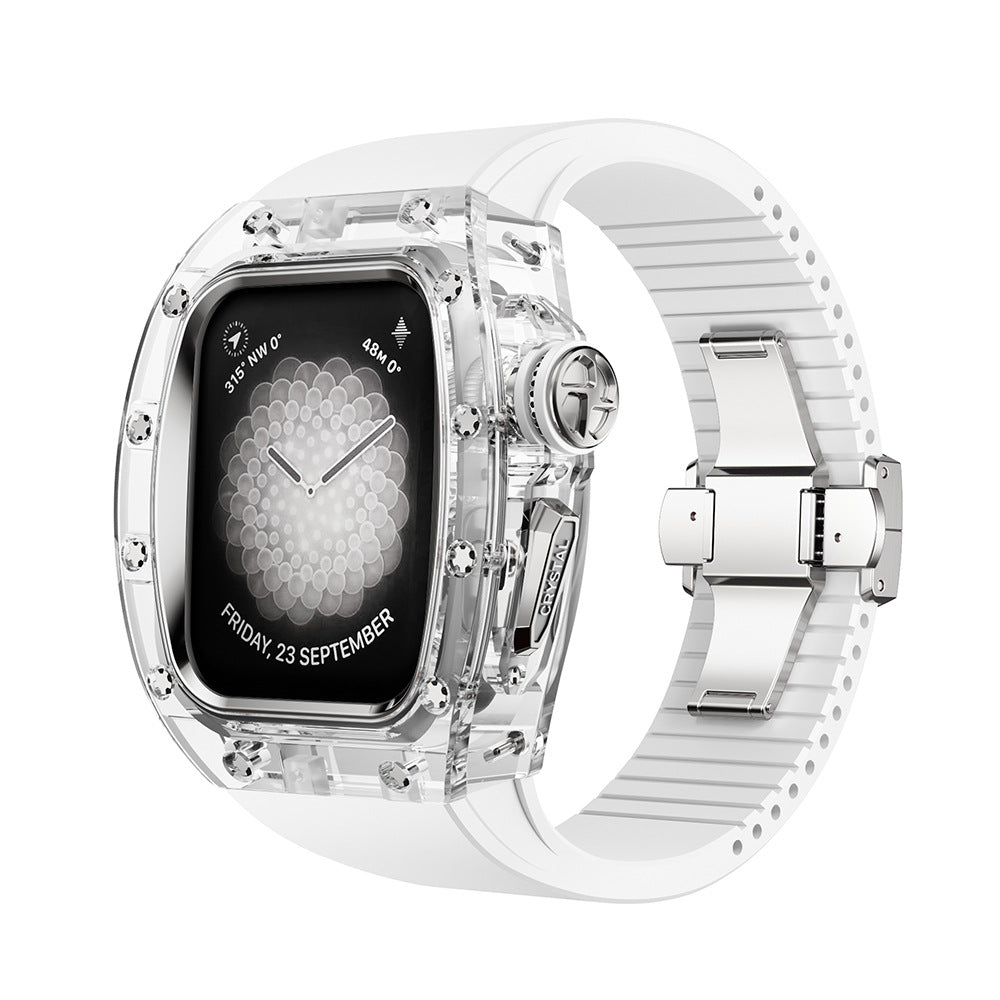 Men’s Apple Watch Crystal Band – Refined Finish and Luxury Appeal