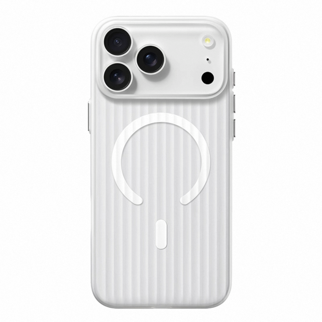 Premium Striped iPhone Case – Lightweight, MagSafe Compatible