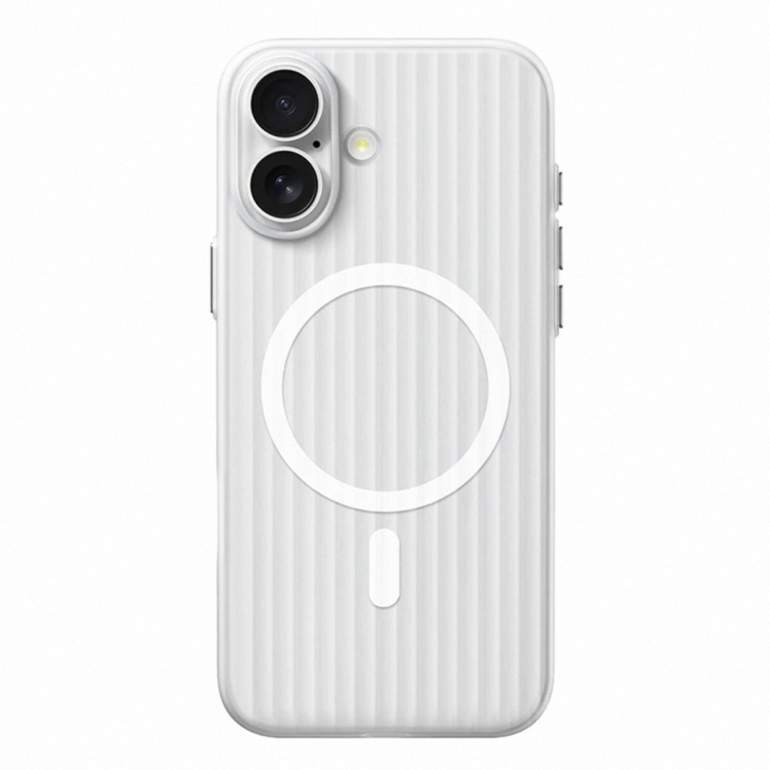 Premium Striped iPhone Case – Lightweight, MagSafe Compatible