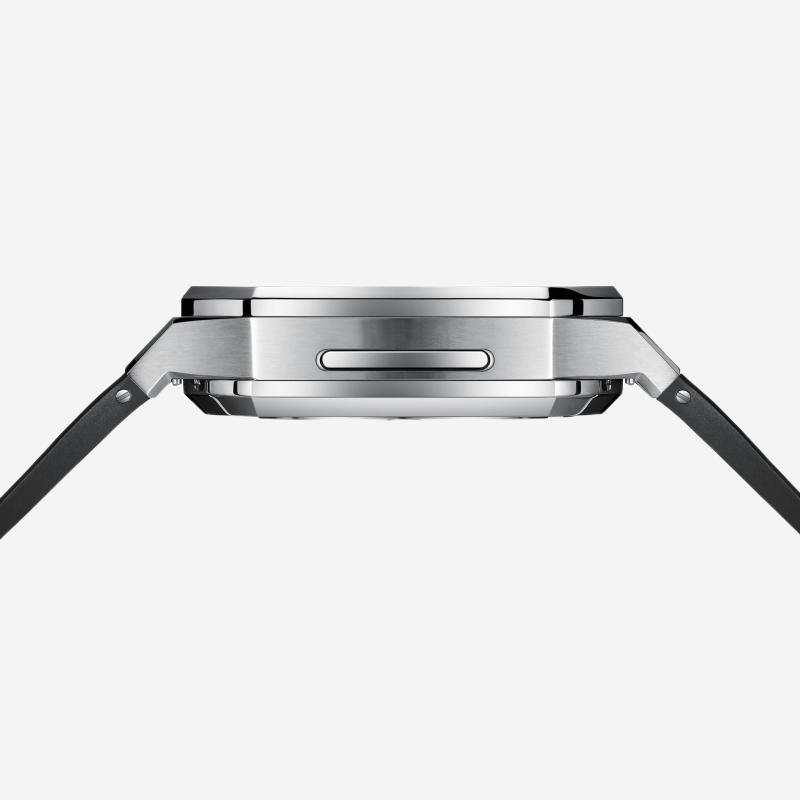 Pulseira de Silicone com Case em Aço Inoxidável para Apple Watch – AP9006