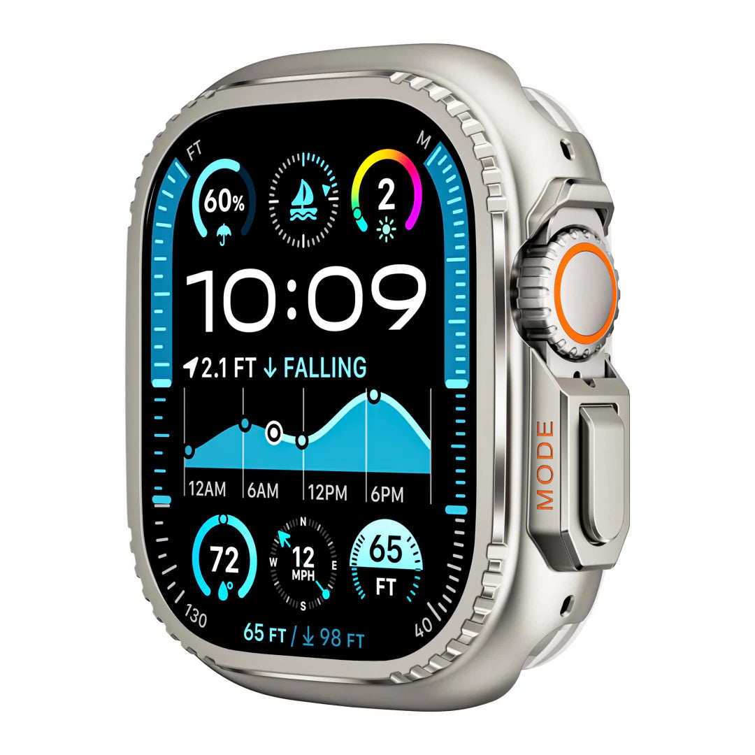 Rugged Metal Case for Apple Watch – Reinforced Protection