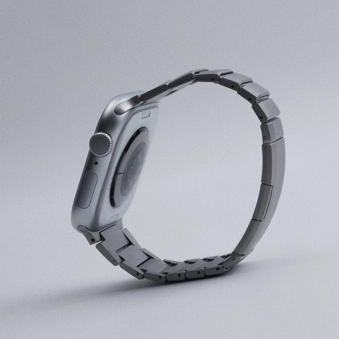 Premium Link Bracelet for Apple Watch – Refined Stainless Steel Style