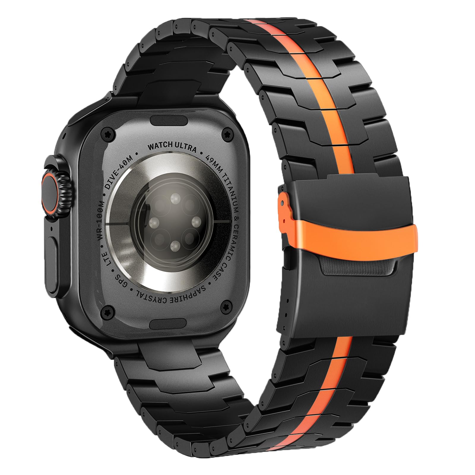 Men’s Apple Watch Titanium Band – Durable Build with Refined Finish