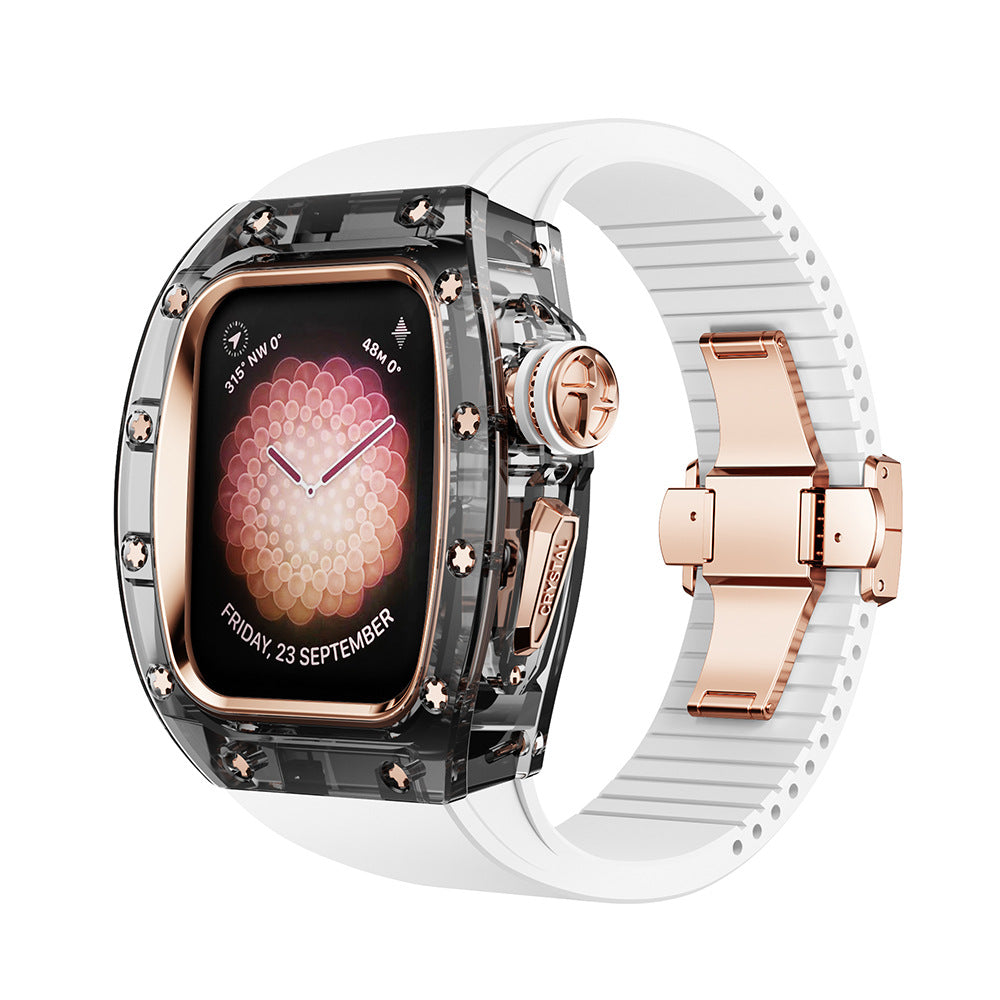 Men’s Apple Watch Crystal Band – Refined Finish and Luxury Appeal
