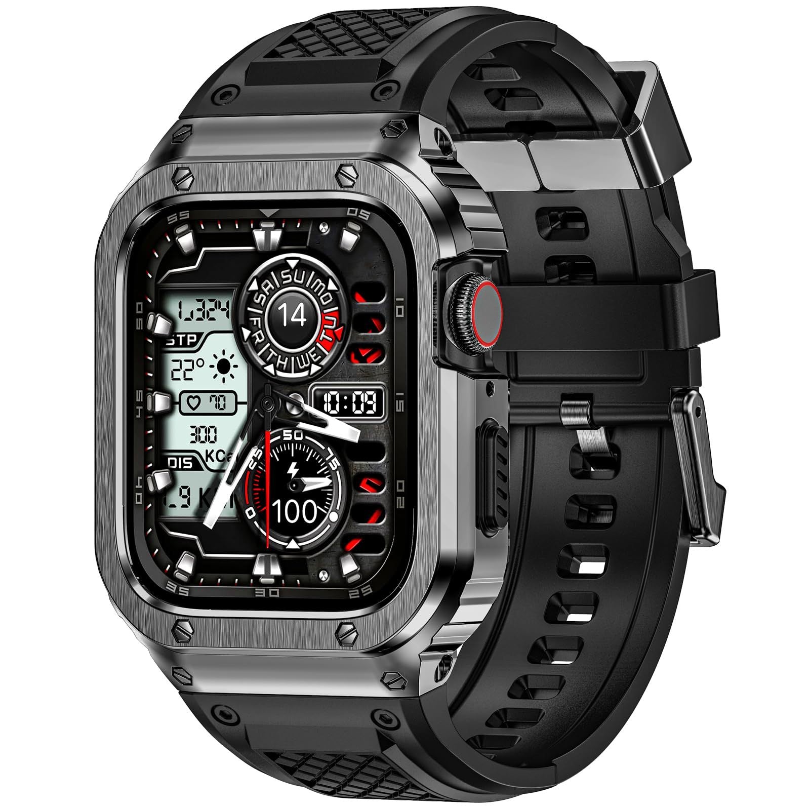 Premium Tactical Rugged Case for Apple Watch