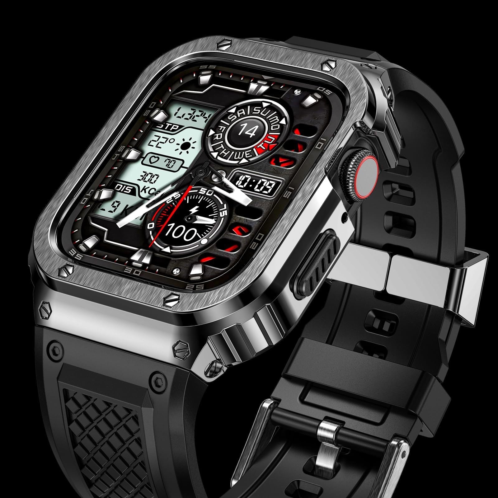 Premium Tactical Rugged Case for Apple Watch