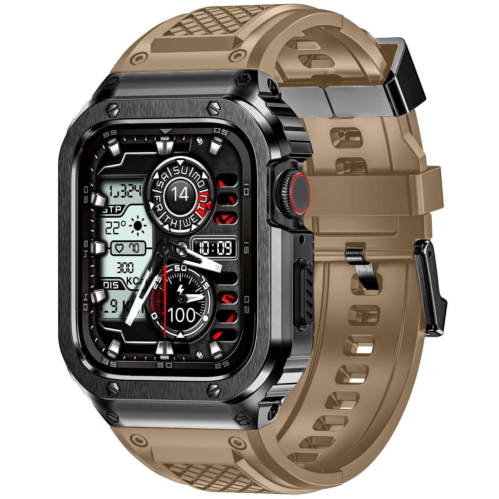 Premium Tactical Rugged Case for Apple Watch