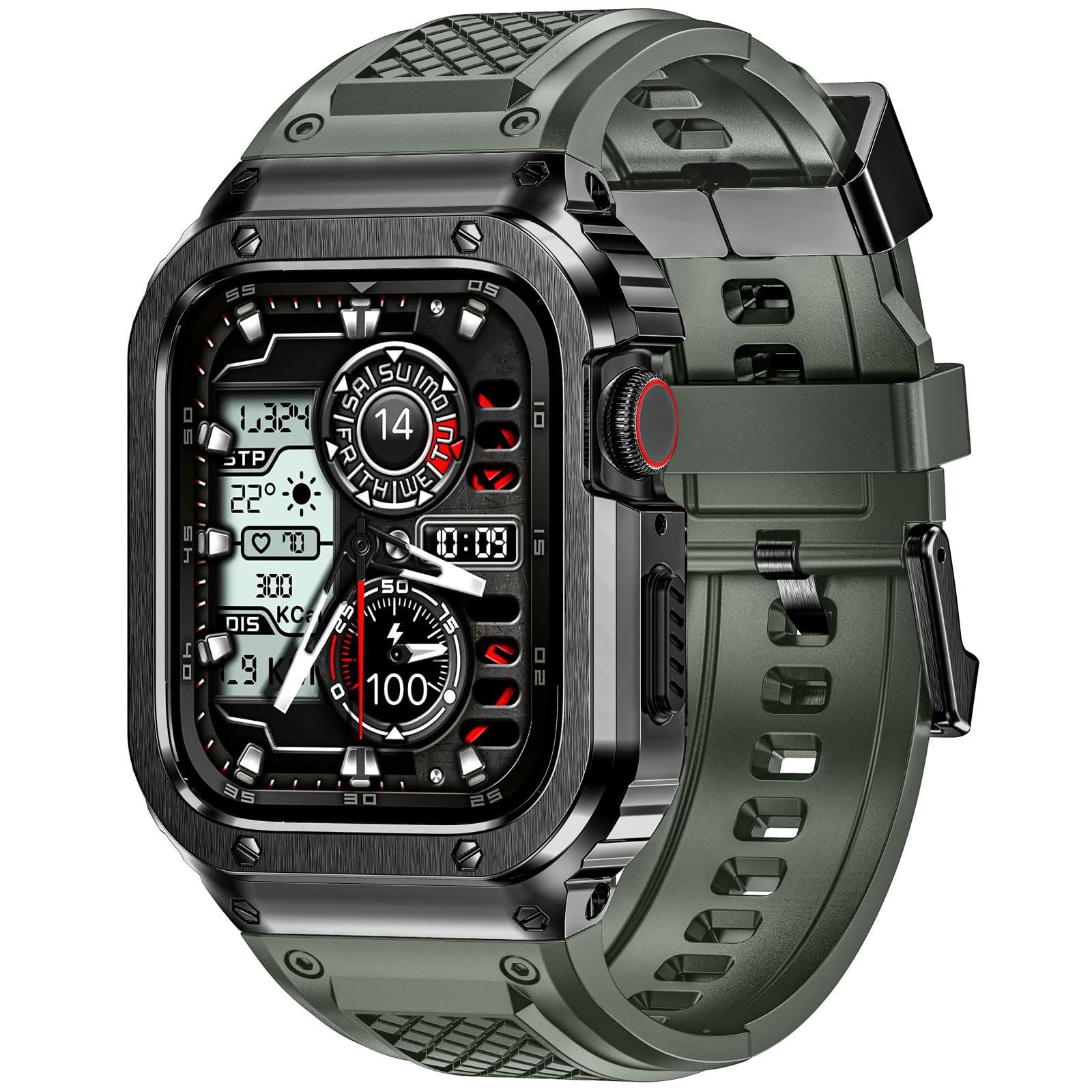 Premium Tactical Rugged Case for Apple Watch