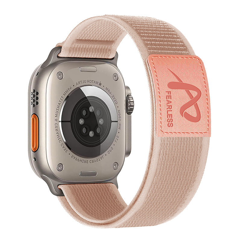 Nylon Loop Strap for Apple Watch – Fearless Trail Lightweight & Comfortable