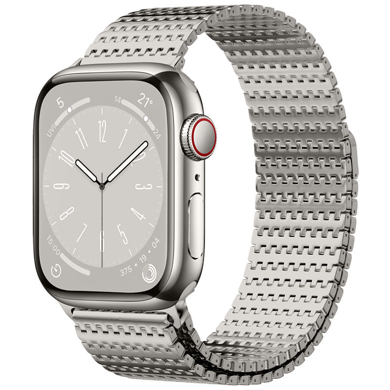 Apple Watch Steel Band – Minimalist Luxury with Magnetic Fit