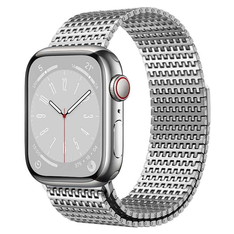 Apple Watch Steel Band – Minimalist Luxury with Magnetic Fit