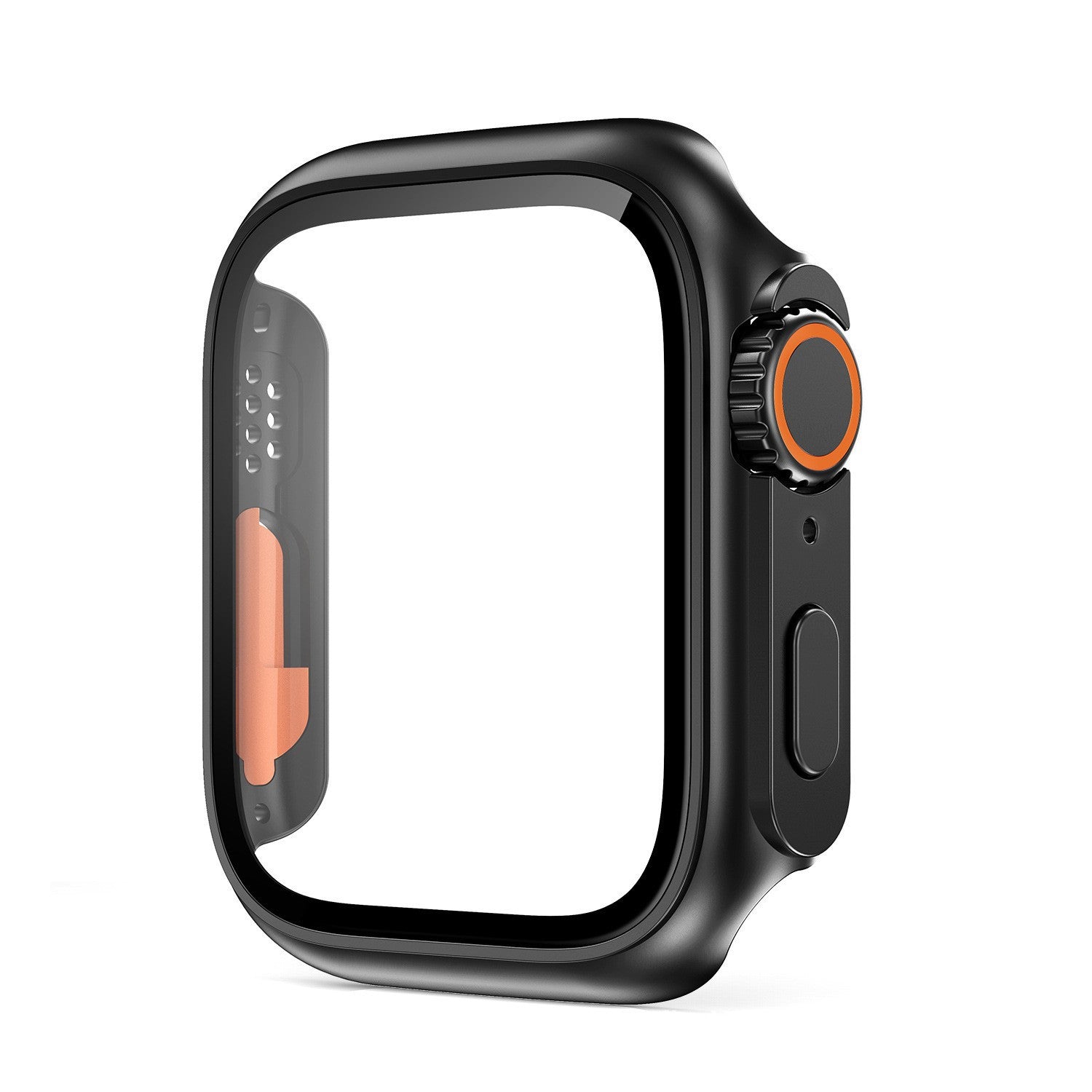 Ultra-Thin Waterproof Apple Watch Case with Tempered Glass