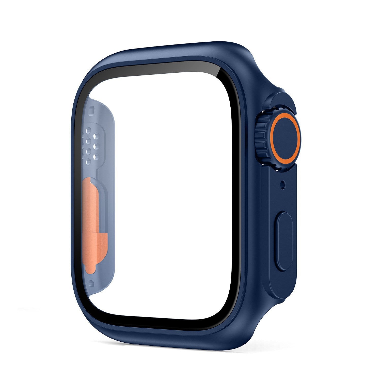 Ultra-Thin Waterproof Apple Watch Case with Tempered Glass
