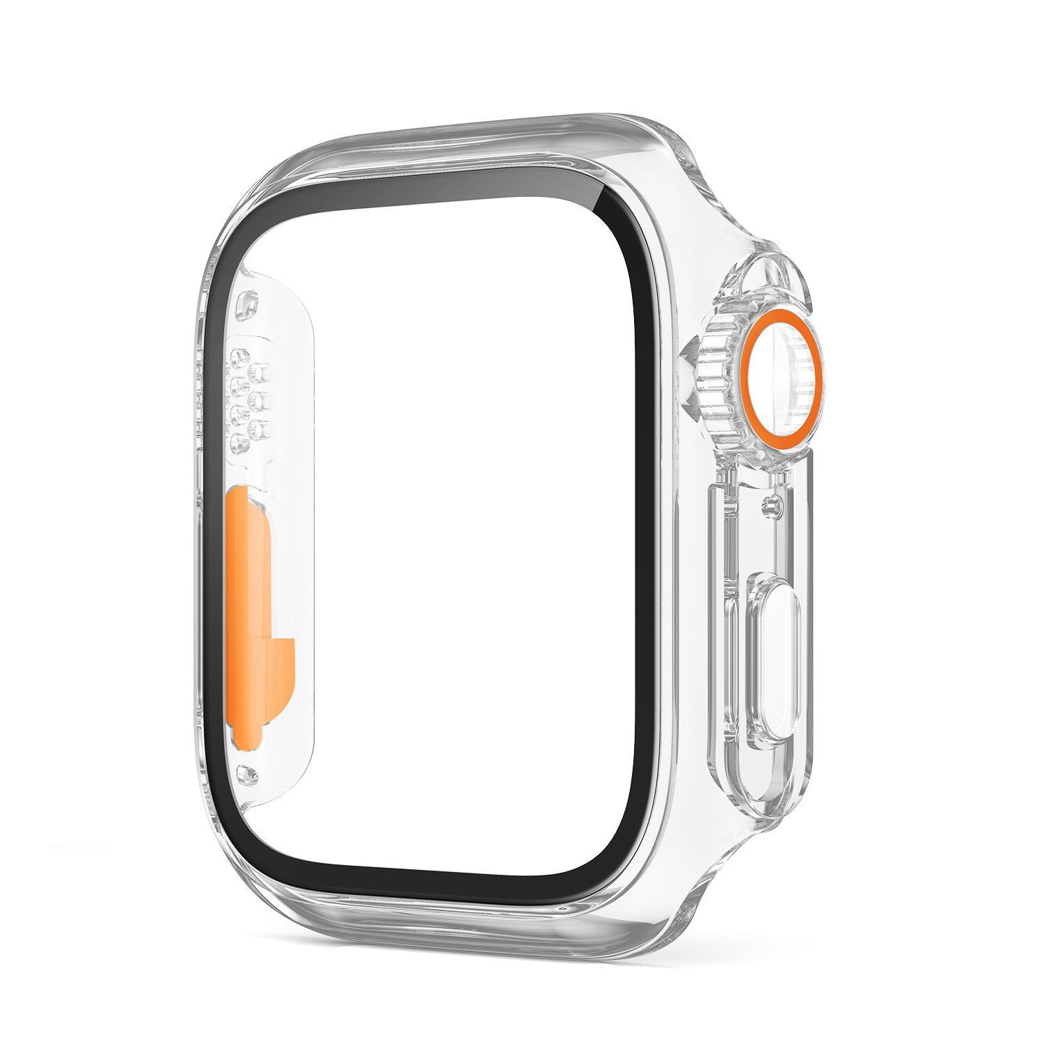 Ultra-Thin Waterproof Apple Watch Case with Tempered Glass