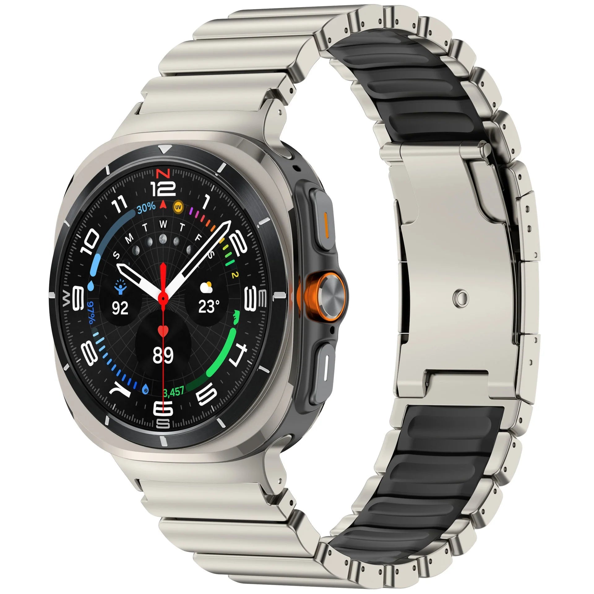 Premium Titanium Band for Samsung Galaxy Watch – Technical Comfort & Durability