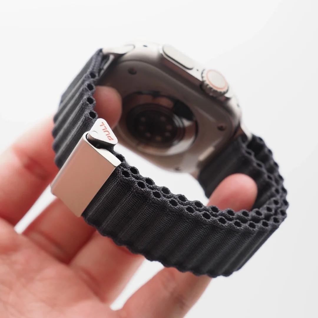 Apple Watch Woven Nylon Band – Premium Off-Road Design