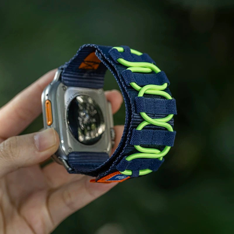 Apple Watch Nylon Woven Band – Designer Outdoor Edition