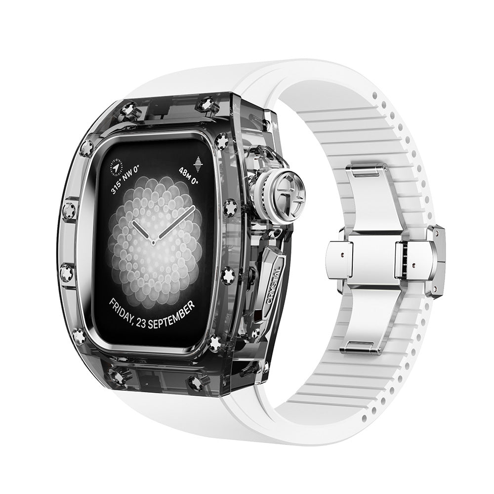 Men’s Apple Watch Crystal Band – Refined Finish and Luxury Appeal