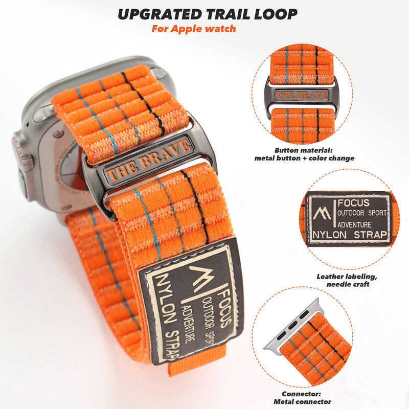 Apple Watch Trail Loop Nylon Strap – Outdoor Style and High Performance